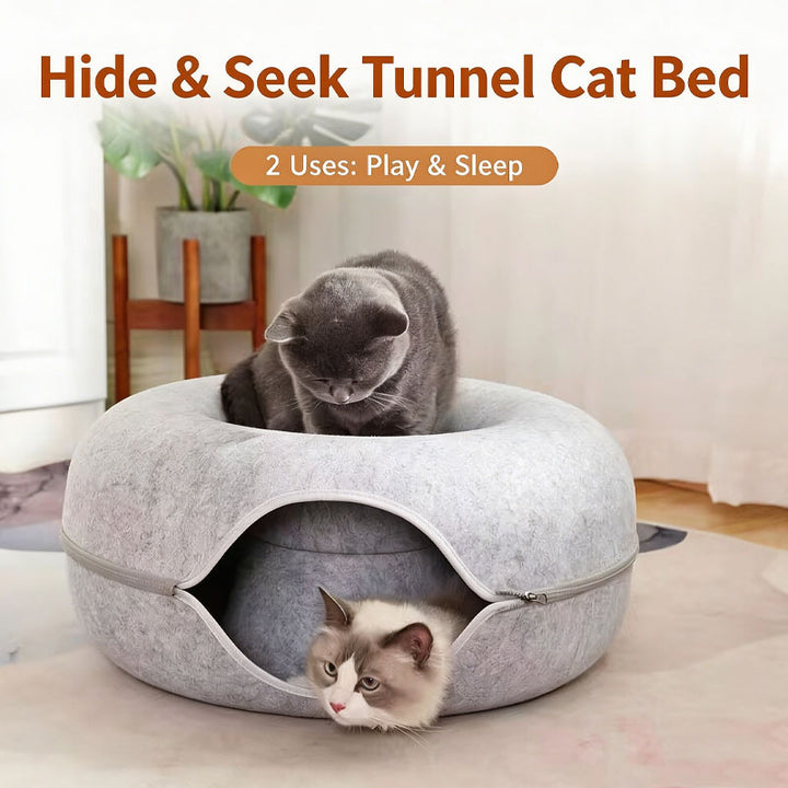 Cozy Felt Pet Bed