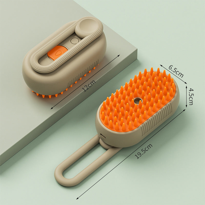 Pet Steam Spray Massage Comb