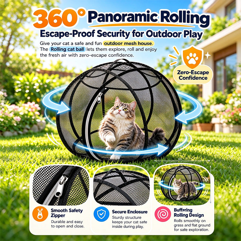 Foldable cat playpen