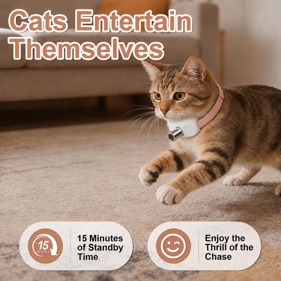 Smart Laser Cat Collar