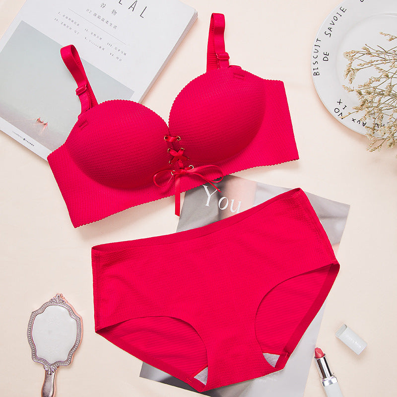 Bandage push-up bra set