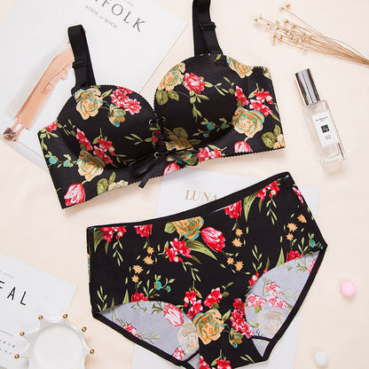 Bandage push-up bra set
