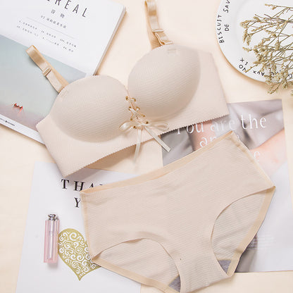 Bandage push-up bra set