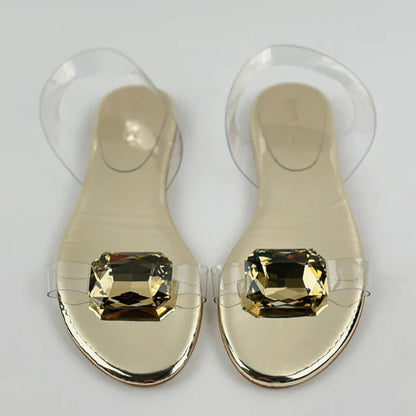 Crystal breathable sandals