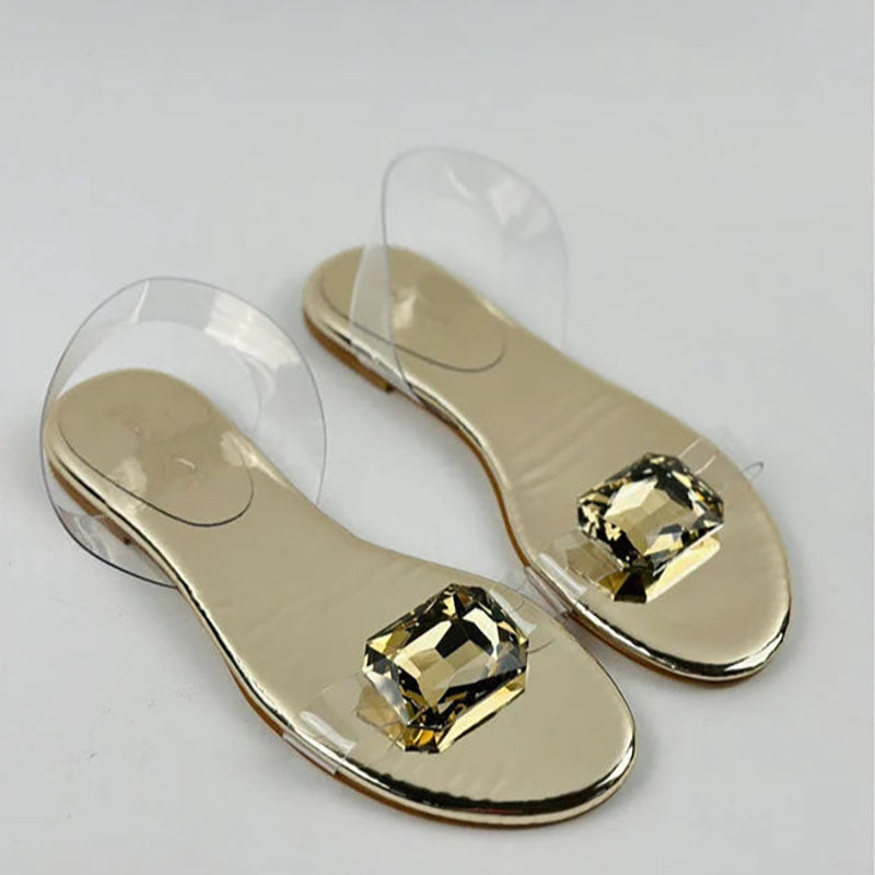 Crystal breathable sandals