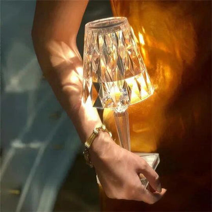 🌟3 Colors Adjustable Diamond Table Lamp - Perfect Home Lamp🌟