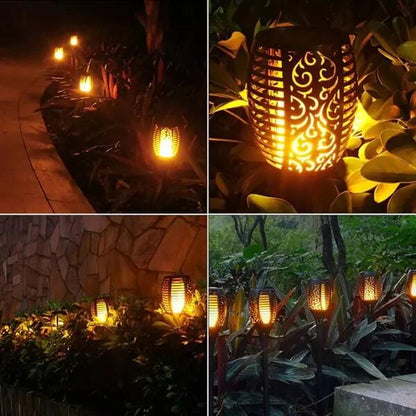 🔥Christmas Sale 60%Off- Solar LED Flame Lights Outdoors