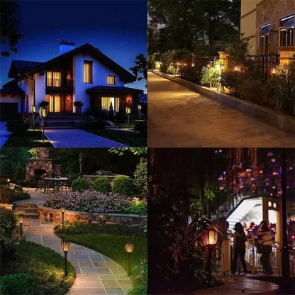 🔥Christmas Sale 60%Off- Solar LED Flame Lights Outdoors
