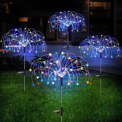 ✨2023 HOT SALE-60% OFF 🔥 - Waterproof Solar Garden Fireworks Lamp