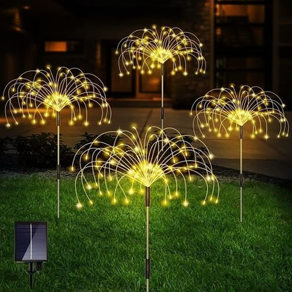 ✨2023 HOT SALE-60% OFF 🔥 - Waterproof Solar Garden Fireworks Lamp