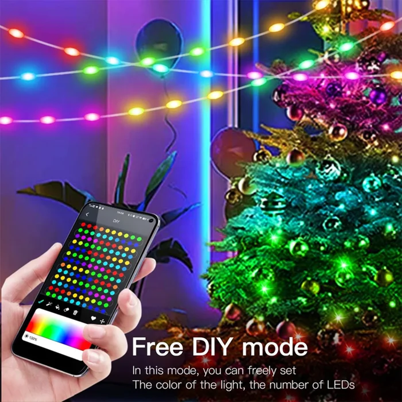 2023 Christmas Smart Bluetooth Fairy String Light