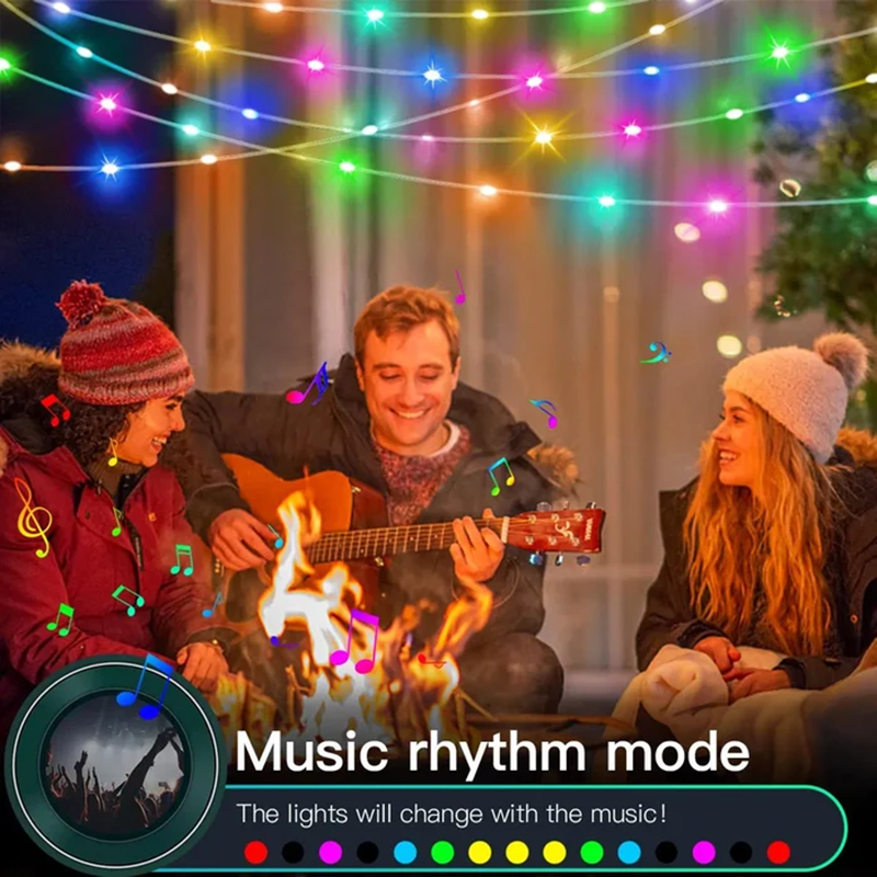 2023 Christmas Smart Bluetooth Fairy String Light