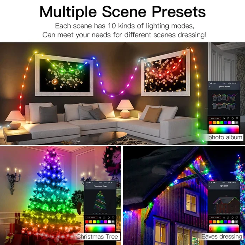 2023 Christmas Smart Bluetooth Fairy String Light