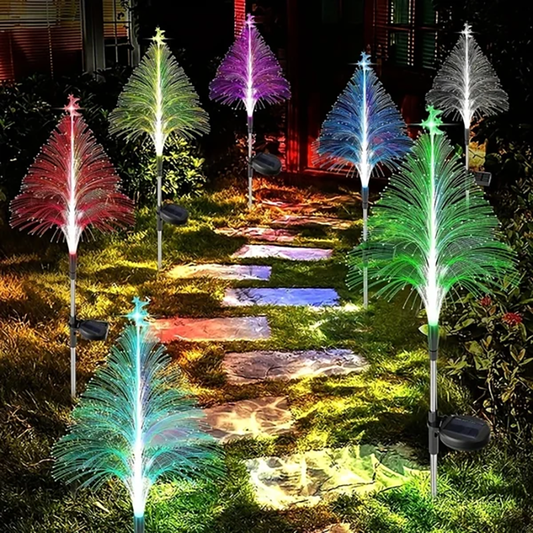 🔥Christmas Promotion 60% off - 🎄7 Color Changing Solar Christmas Trees Lights🎄
