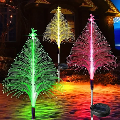 🔥Christmas Promotion 60% off - 🎄7 Color Changing Solar Christmas Trees Lights🎄