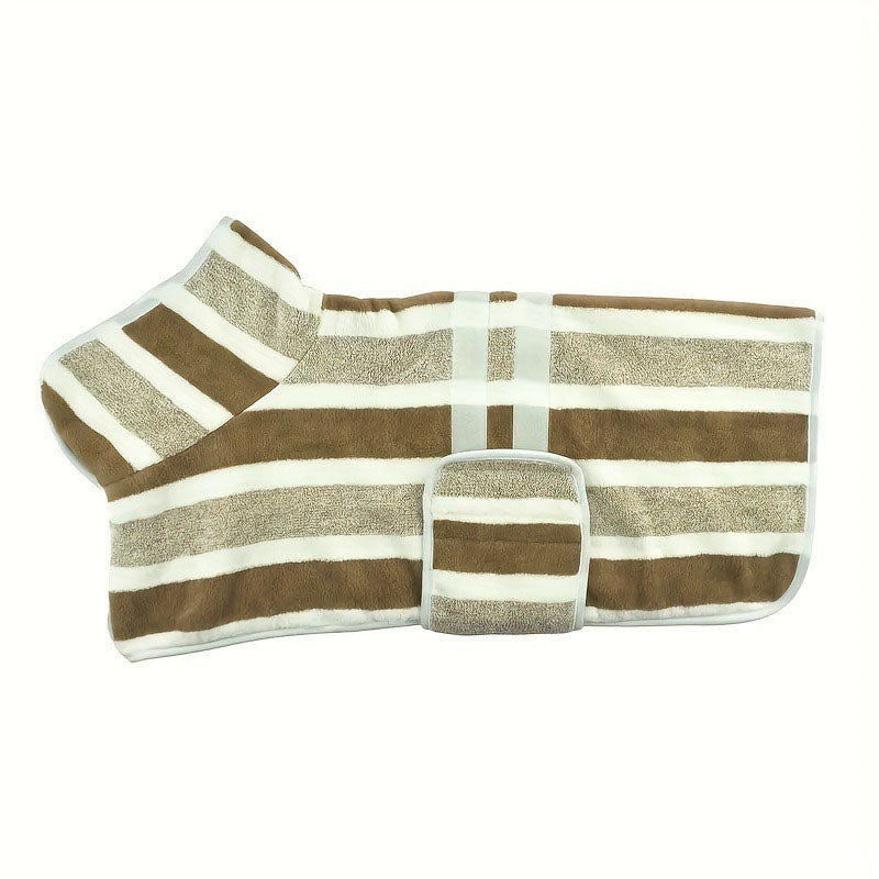 Quick-Drying Pet Bathrobe Towel