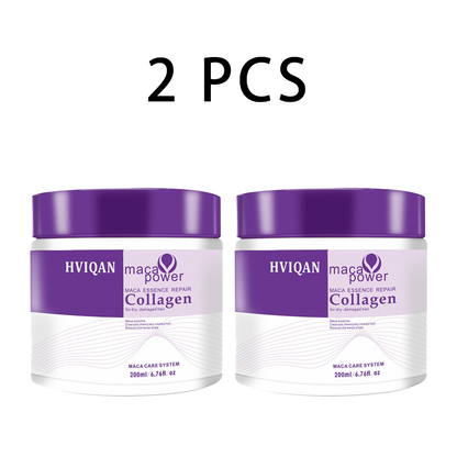 Purple hair mask