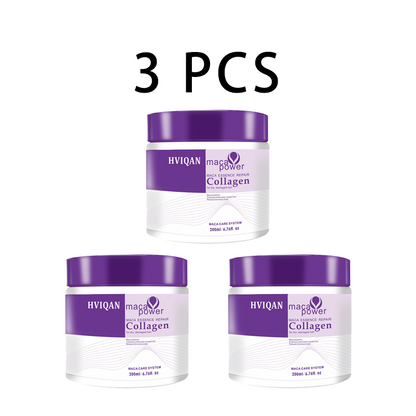 Purple hair mask