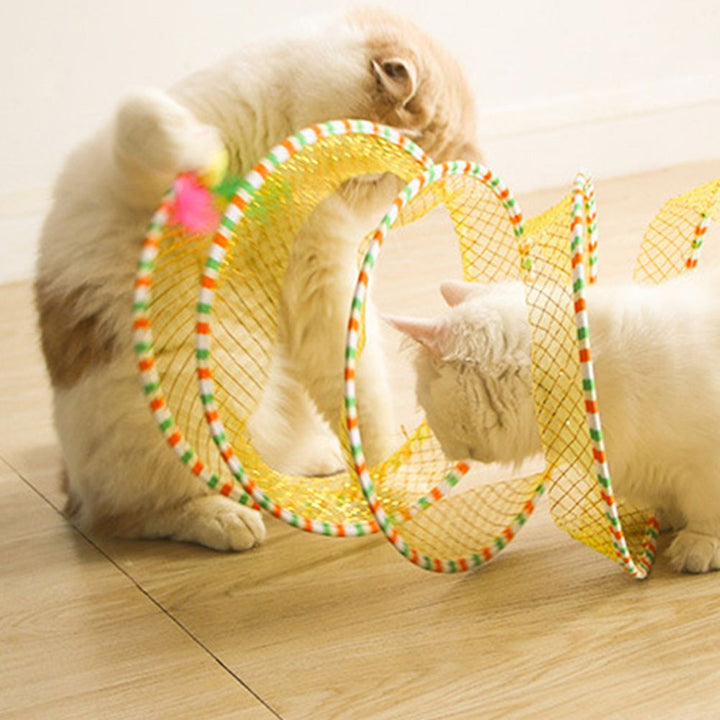 Interactive Cat Tunnel Toy
