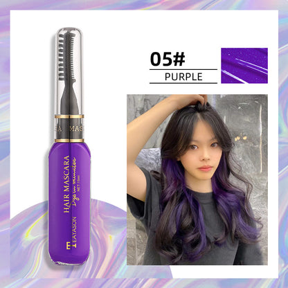 Disposable hair dye
