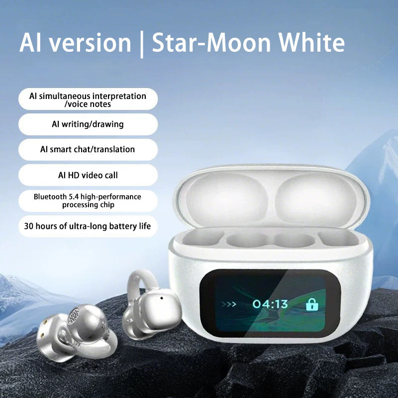 Ear clip Bluetooth headset