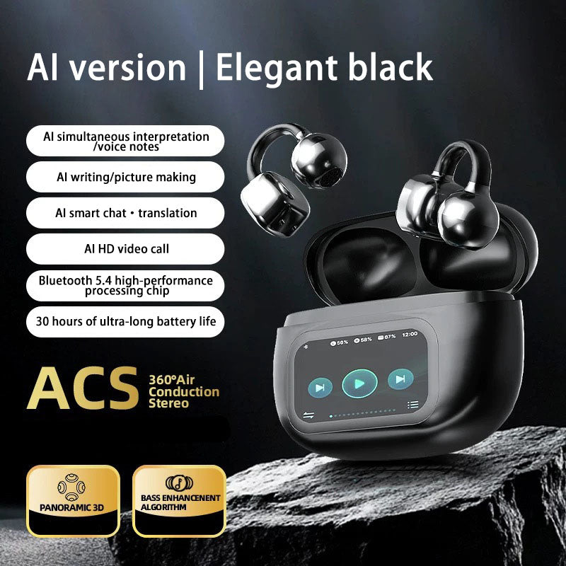 Ear clip Bluetooth headset