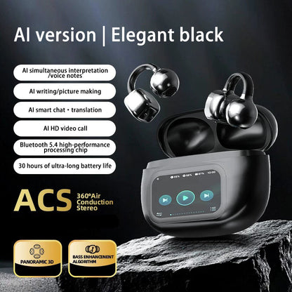 Ear clip Bluetooth headset
