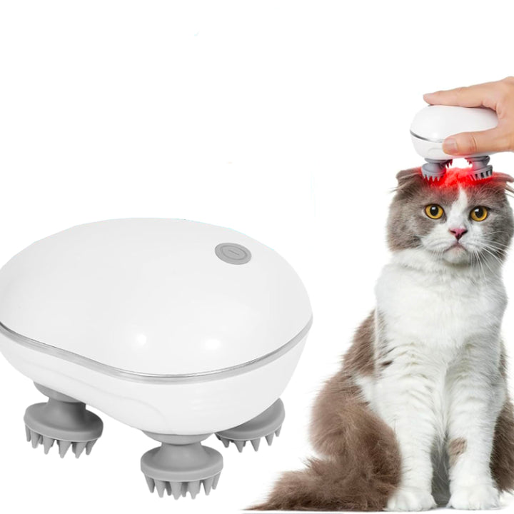 Cat head massager