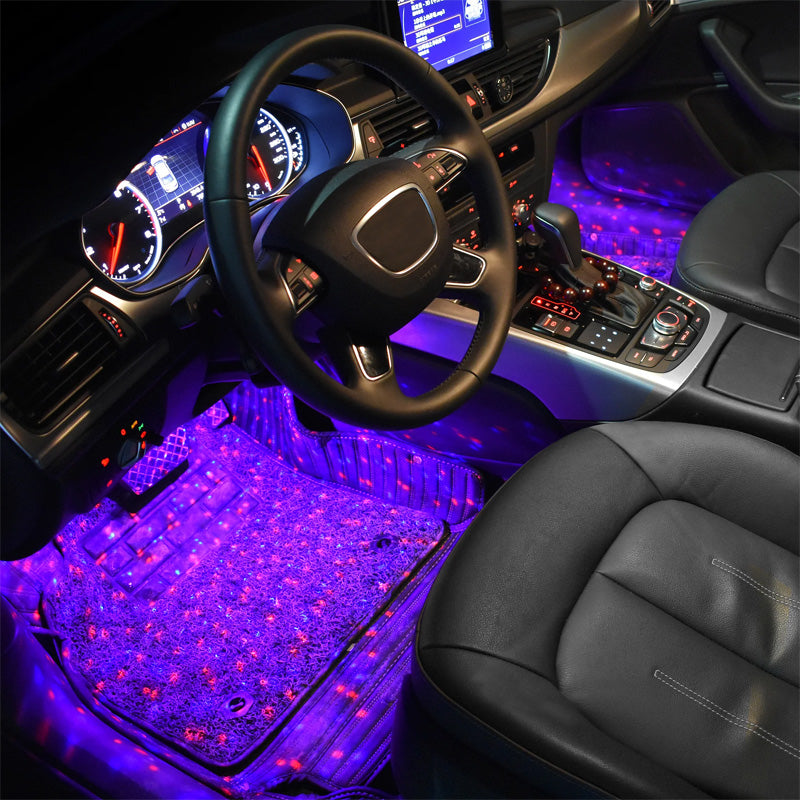 Car-shaped ambient lighting