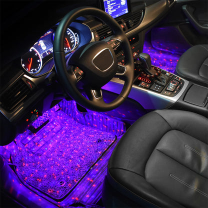 Car-shaped ambient lighting