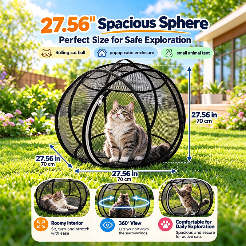 Foldable cat playpen