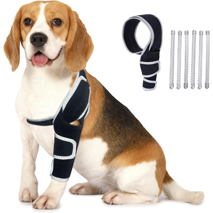 Adjustable universal knee brace for pets