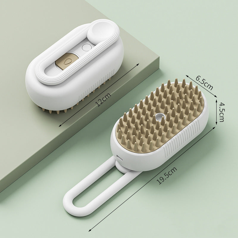 Pet Steam Spray Massage Comb