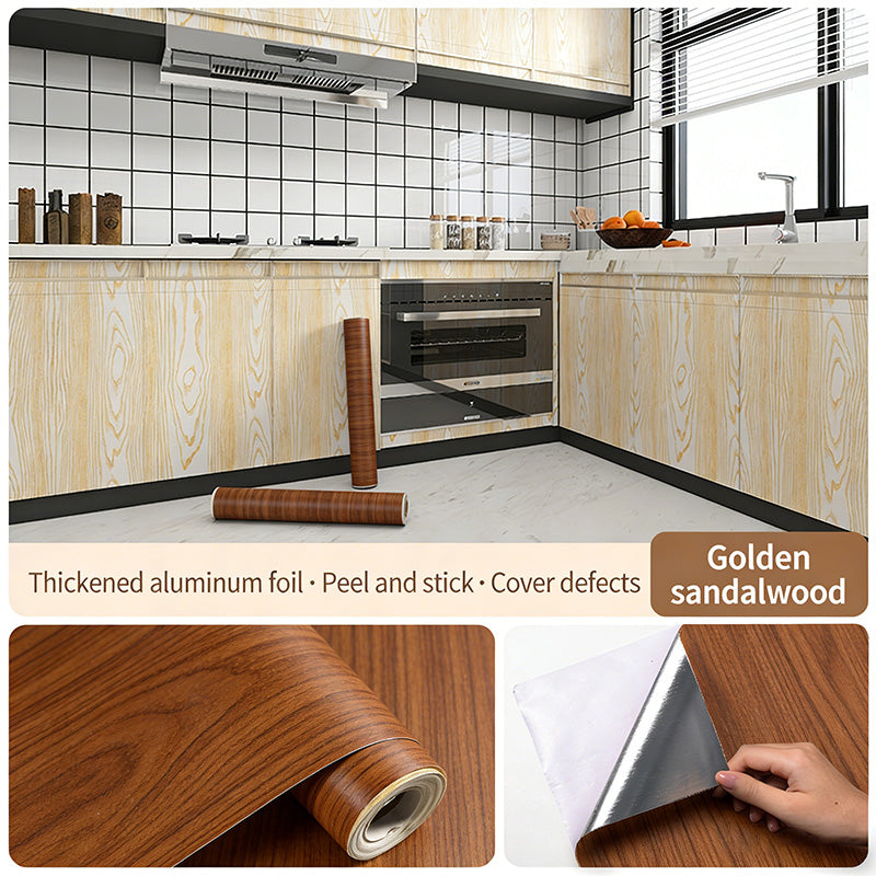 Waterproof and Moisture-proof Wood Grain Stickers