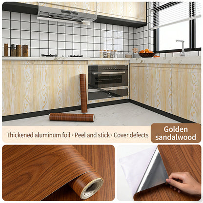 Waterproof and Moisture-proof Wood Grain Stickers