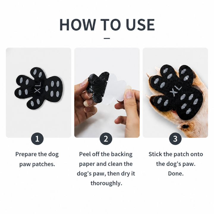 4-Pack Dog Anti Slip Paw Grips