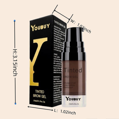 Long-lasting waterproof eyebrow dye