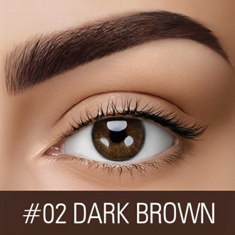 Long-lasting waterproof eyebrow dye