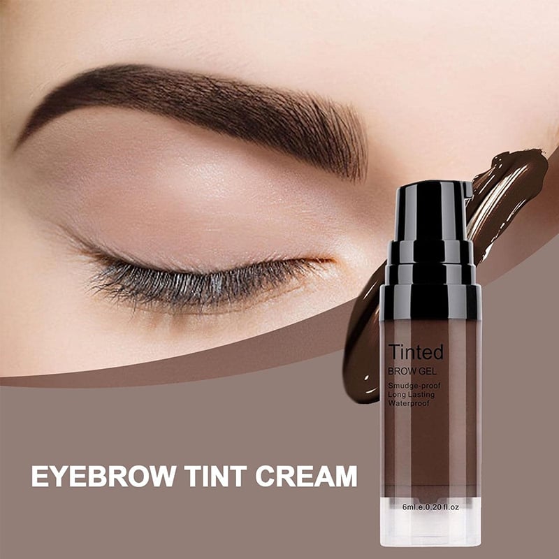 Long-lasting waterproof eyebrow dye