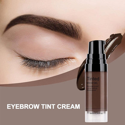 Long-lasting waterproof eyebrow dye