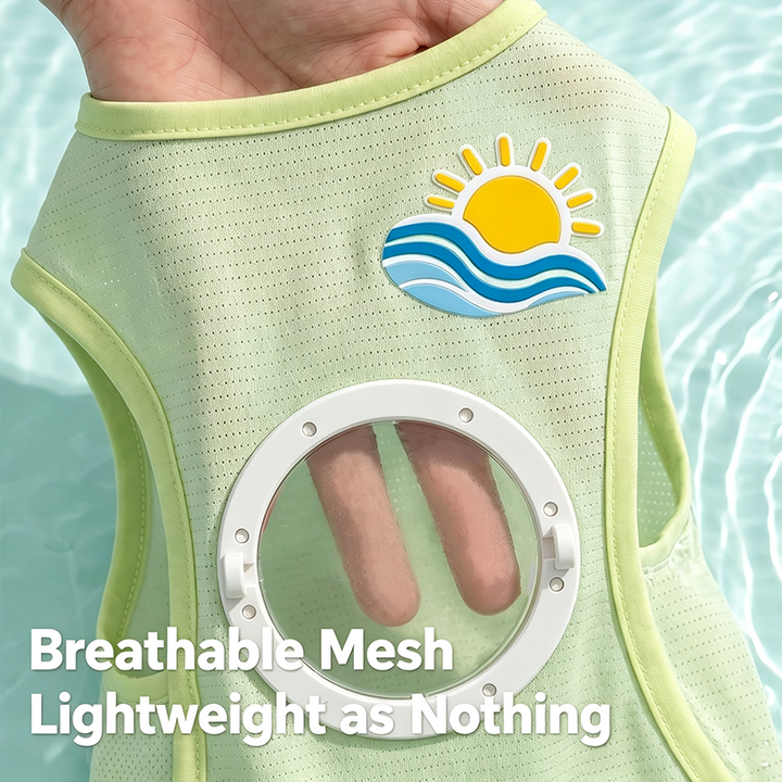 Dog Cooling Vest with Detachable Fan