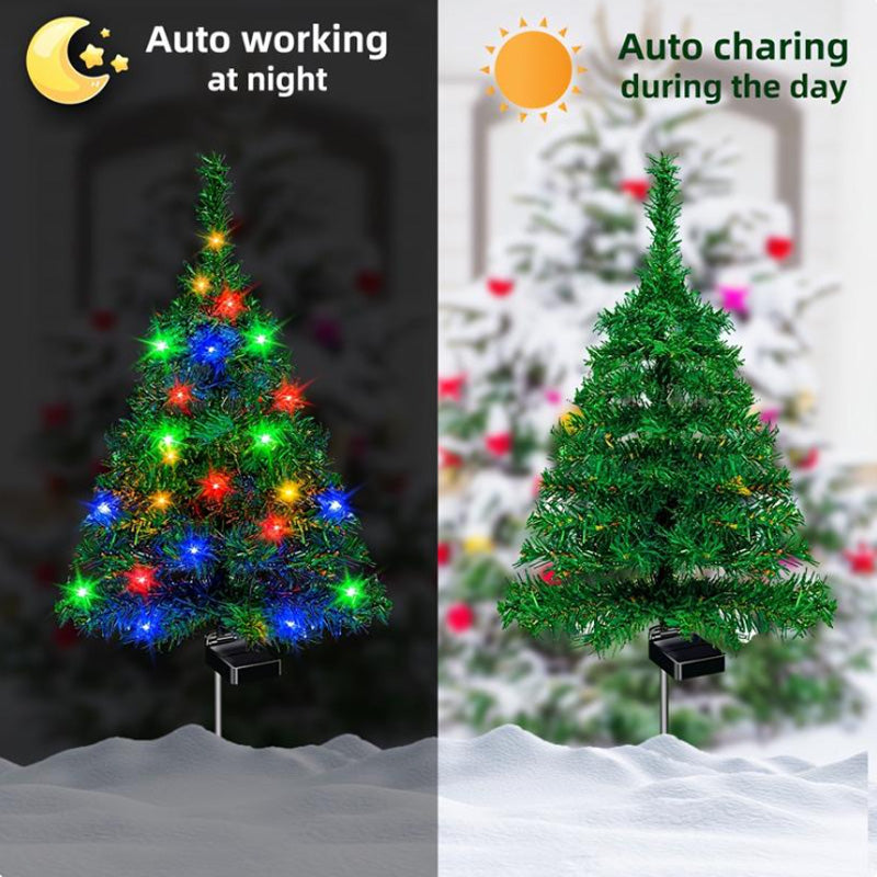 LED Solar Christmas Tree Lights