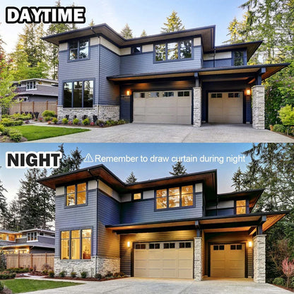 Adhesive-free one-way heat-insulating glass film