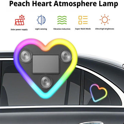 Car heart-shaped ambient lights
