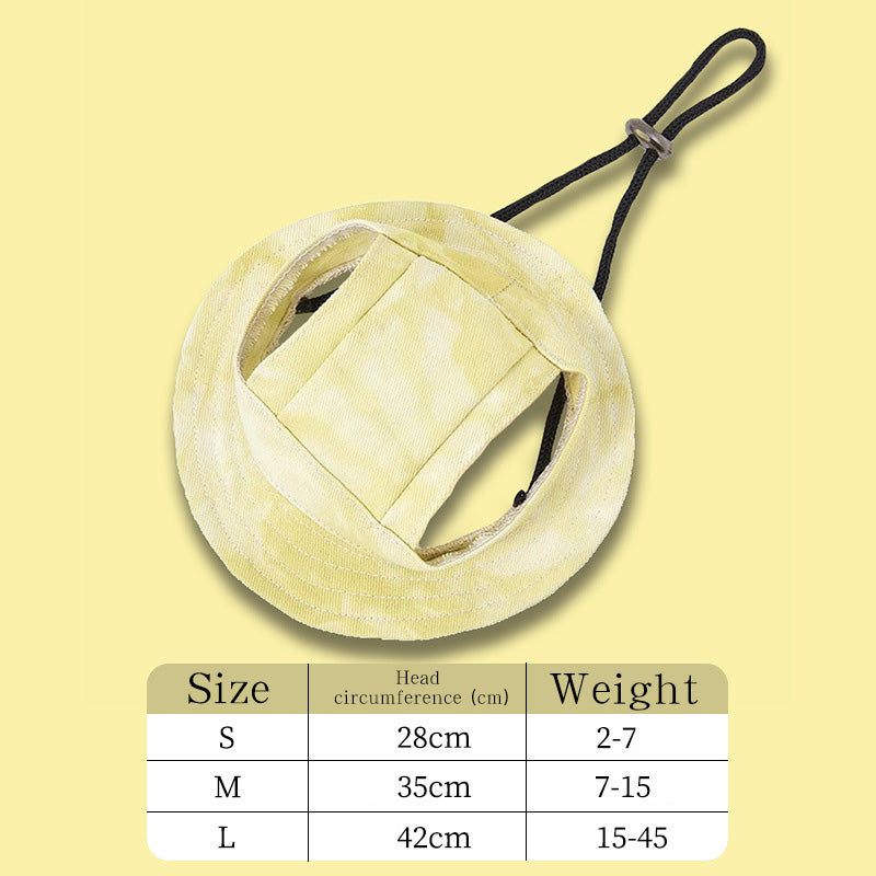 Adjustable corded fisherman hat
