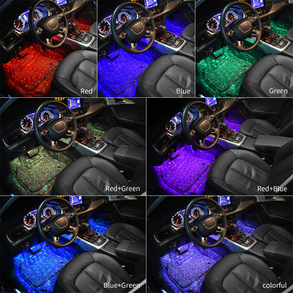 Car-shaped ambient lighting
