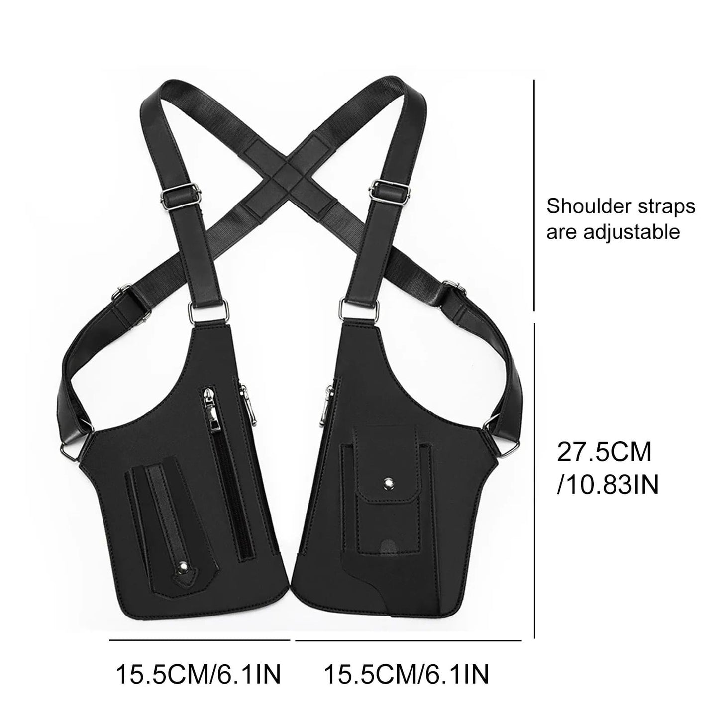 Shoulder bag worn under the arm