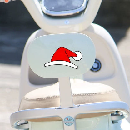 3D printed Christmas hat car sticker