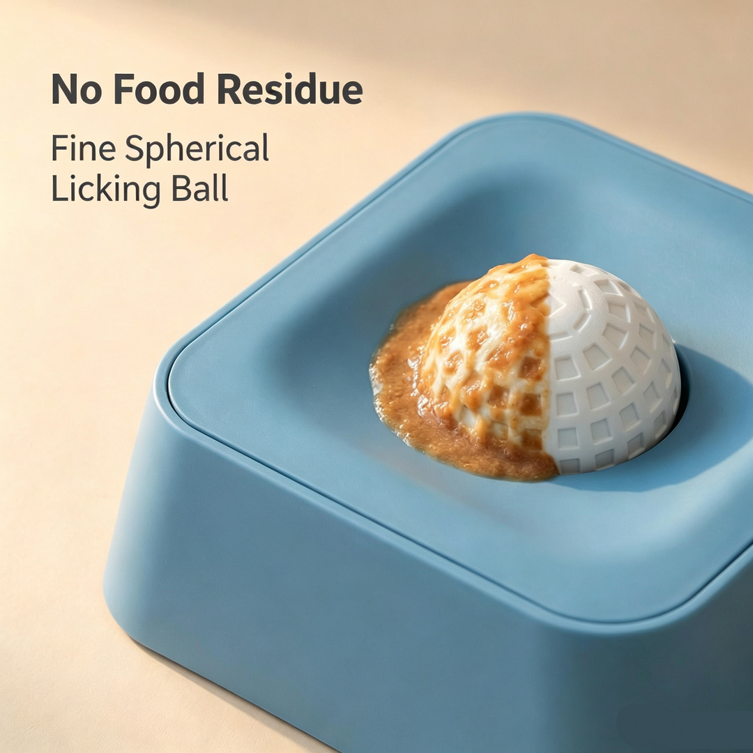 Food Grade Anti Slip Pet Lick Slow Feeding Bowl