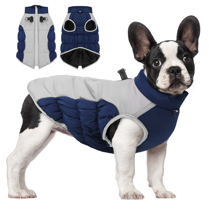 Reflective Windproof Dog Puffer Coat